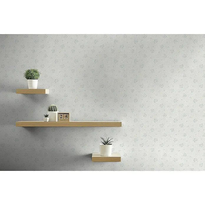 Tadessi Vliestapete M1-No.4277 - Grau, Floral, 10,05 x 0,53 m