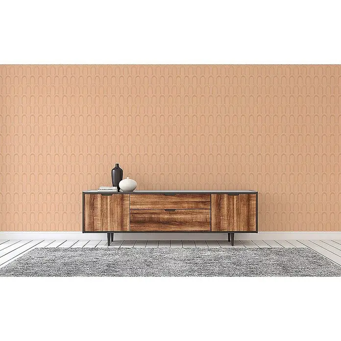 Tadessi Vliestapete M1-No.4450 - Orange, Sonstiges, 10,05 x 0,53 m