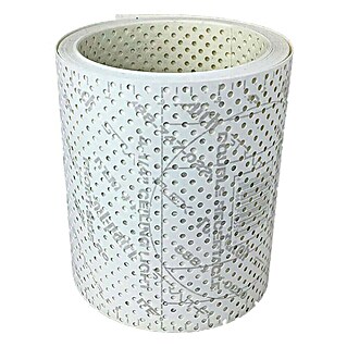 Strait-Flex Kantenschutz für Trockenbau 6,10m Kantenprofil Rolle Roll-Patch 5.5 Weiß (Weiß)