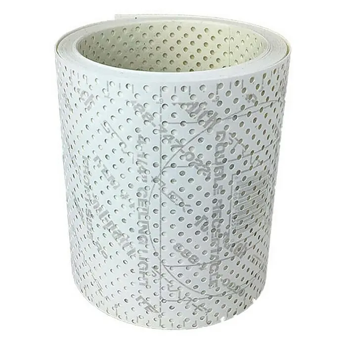 Strait-Flex Kantenschutz für Trockenbau 6,10m Kantenprofil Rolle Roll-Patch 5.5 Weiß - Weiß