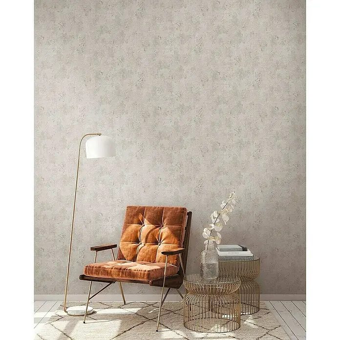 Tadessi Vliestapete M1-No.4035 - Grau, Steinoptik, 10,05 x 0,53 m