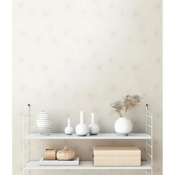 Tadessi Vliestapete M1-No.4016 - Creme, Grafisch, 10,05 x 0,53 m