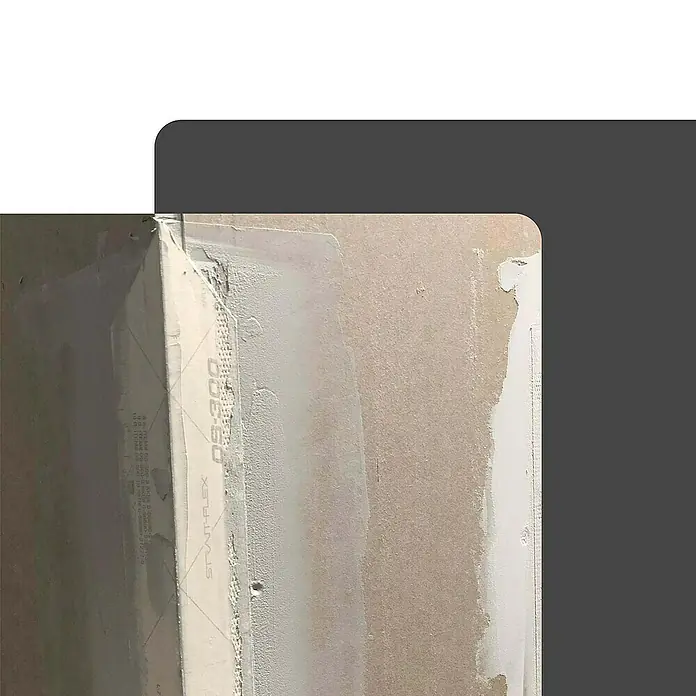 Strait-Flex Kantenschutz für Trockenbau 50x Kantenprofil 274cm OS-300 Außenkante 90 Grad Weiß - Weiß