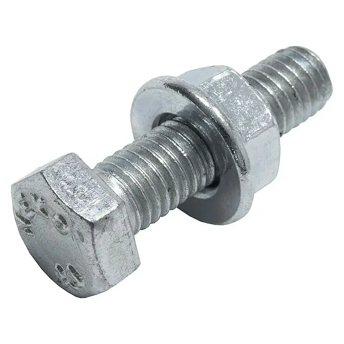 Protektor Montagezubehör für Trockenbau 100x Sechskantschraube M8 x 30 SW13 M8.8 Montage Set A1 Silber - 