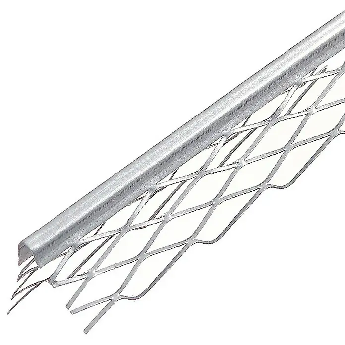 Protektor Kantenschutz für Trockenbau 25x Kantenprofil 200cm x 10mm Innenputz Silber 1007 - Silber