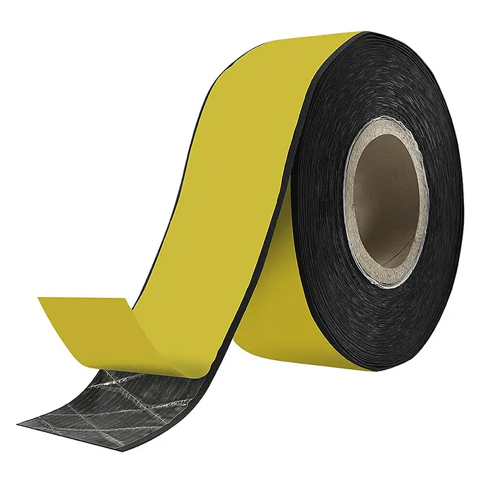 BMSC24 Fugenband 3x Fugendichtband 25m x 70mm selbstklebend EPDM-Band Schwarz - 