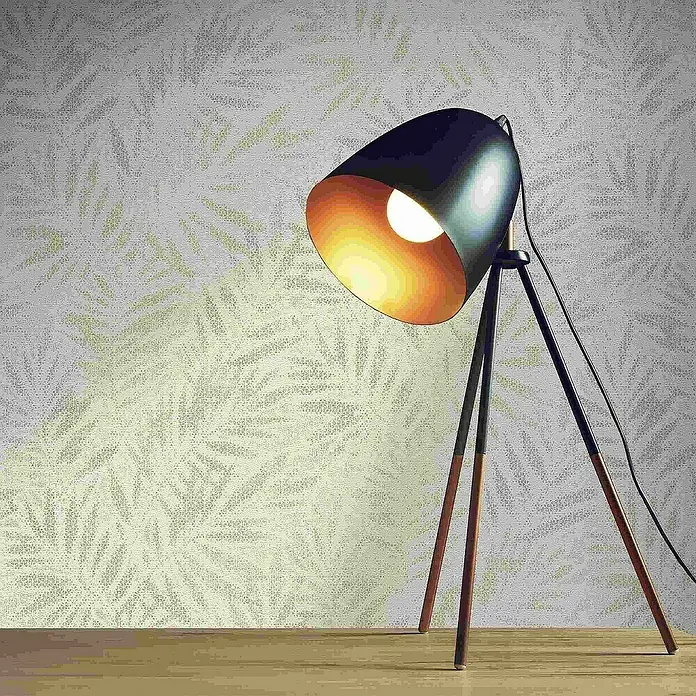 Tadessi Vliestapete M1-No.4365 - Grau, Floral, 10,05 x 0,53 m