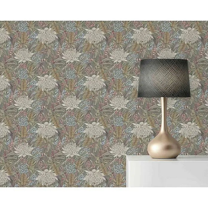 Tadessi Vliestapete M1-No.4504 - Rosa, Floral, 10,05 x 0,53 m
