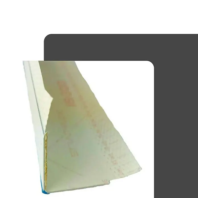 Strait-Flex Kantenschutz für Trockenbau 50x Kantenprofil 274cm IS-300 Innenkante 90 Grad Weiß - Weiß