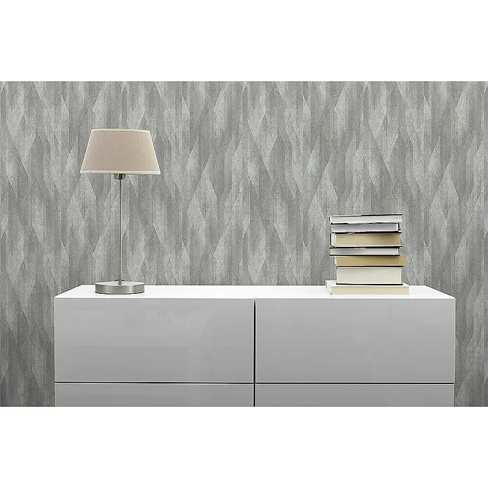 Tadessi Vliestapete M1-No.4332 - Grau, Grafisch, 10,05 x 0,53 m