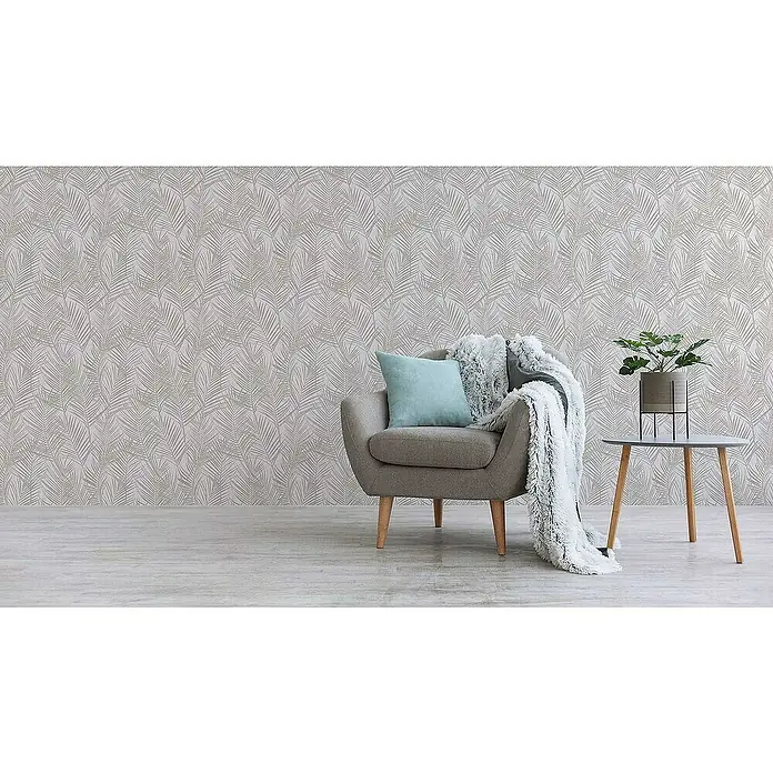 Tadessi Vliestapete M1-No.4214 - Creme, Floral, 10,05 x 0,53 m