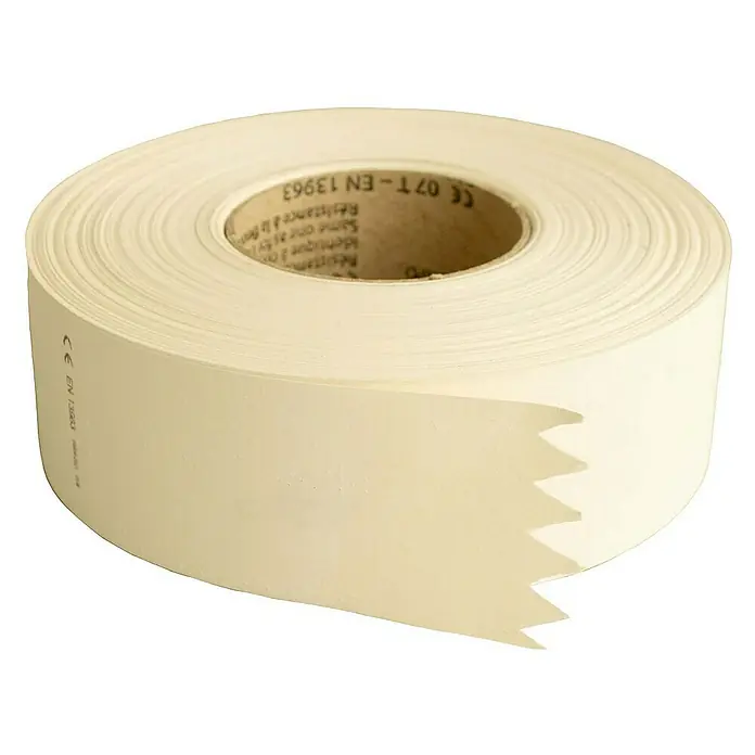 Dalsys Fugenband 75m Fugendeckstreifen Papier Weiß - 