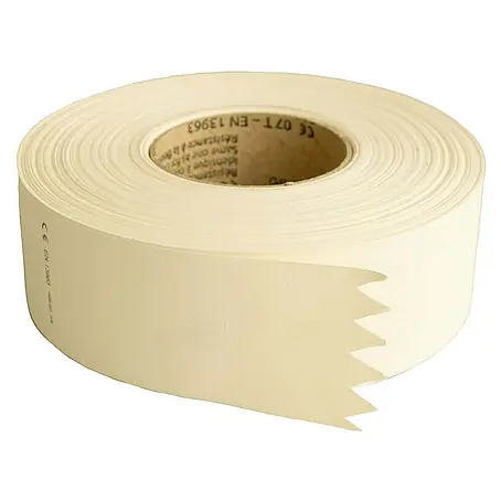 Dalsys  Fugenband 75m Fugendeckstreifen Papier Weiß