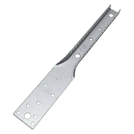 Protektor  Montagezubehör für Trockenbau 190mm Nonius Unterteil Holzabhängung Silber