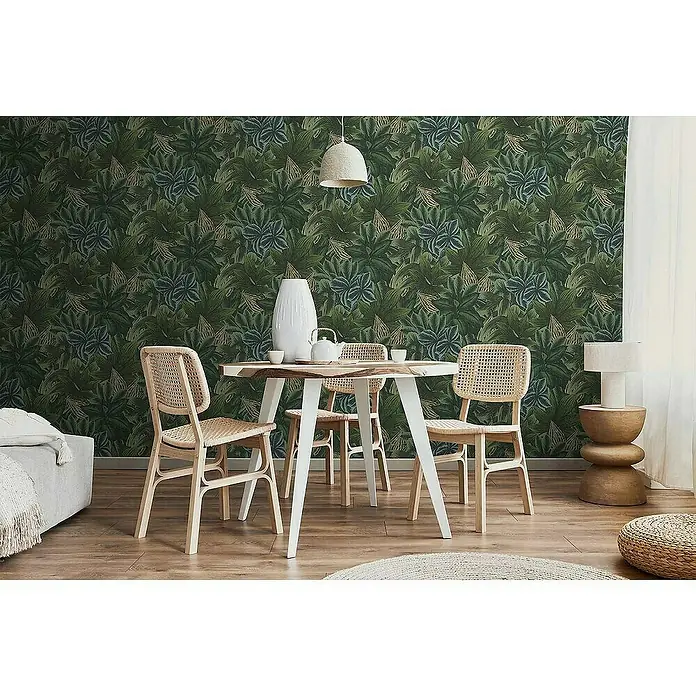 Tadessi Vliestapete M1-No.4401 - Gelb, Floral, 10,05 x 0,53 m