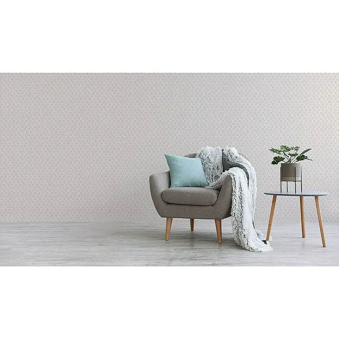Tadessi Vliestapete M1-No.4301 - Creme, Floral, 10,05 x 0,53 m