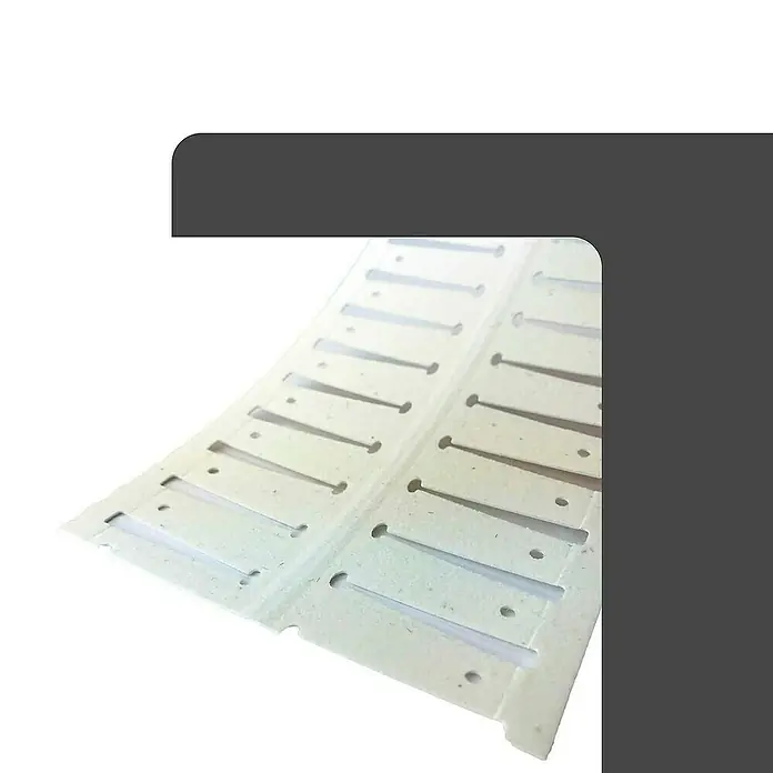 Strait-Flex Kantenschutz für Trockenbau 12x Kantenprofil 30,5m Rolle Arch-Flex 100 flex. Winkel Weiß - Weiß