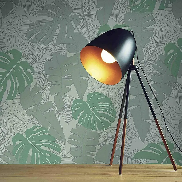 Tadessi Vliestapete M1-No.4114 - Grün, Floral, 10,05 x 0,53 m