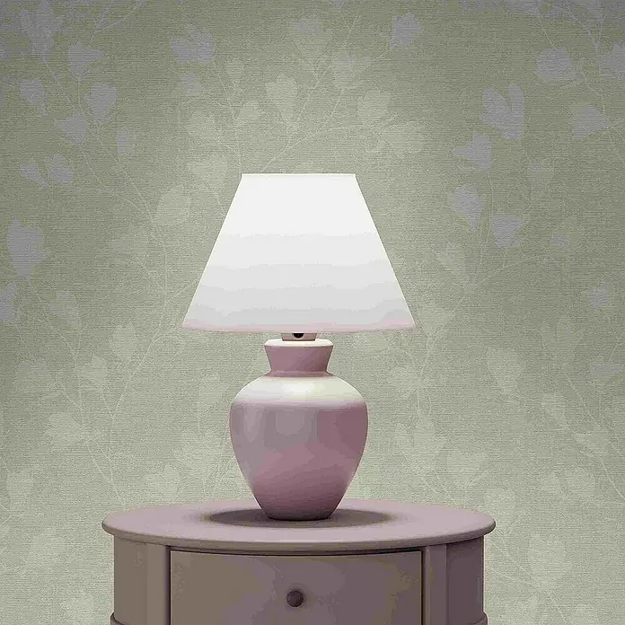 Tadessi Vliestapete M1-No.3997 - Grau, Floral, 10,05 x 0,53 m