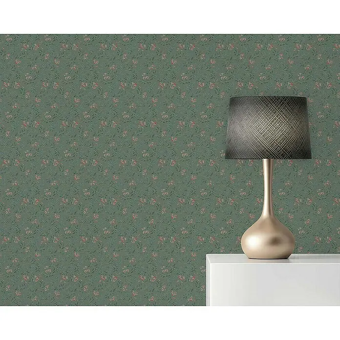 Tadessi Vliestapete M1-No.4159 - Rot, Floral, 10,05 x 0,53 m