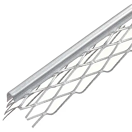 Protektor  Kantenschutz für Trockenbau 1007 Kantenprofil für den Innenputz, 25x 150cm, Putzstärke 10 mm Silber