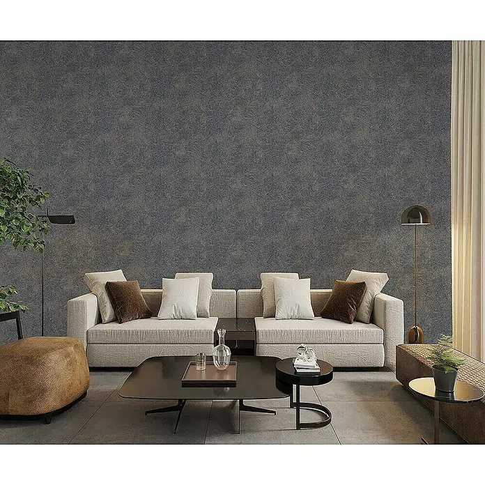 Tadessi Vliestapete M1-No.4381 - Schwarz, Sonstiges, 10,05 x 0,53 m