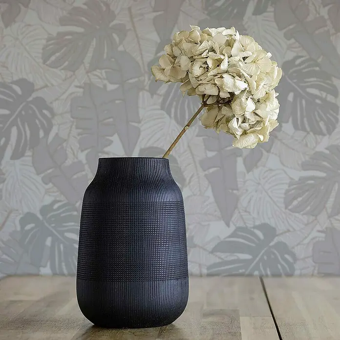 Tadessi Vliestapete M1-No.4112 - Grau, Floral, 10,05 x 0,53 m