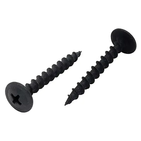Protektor  Montagezubehör für Trockenbau 200x Schnellbauschraube 4,2mm x 35mm Feingewinde Schwarz
