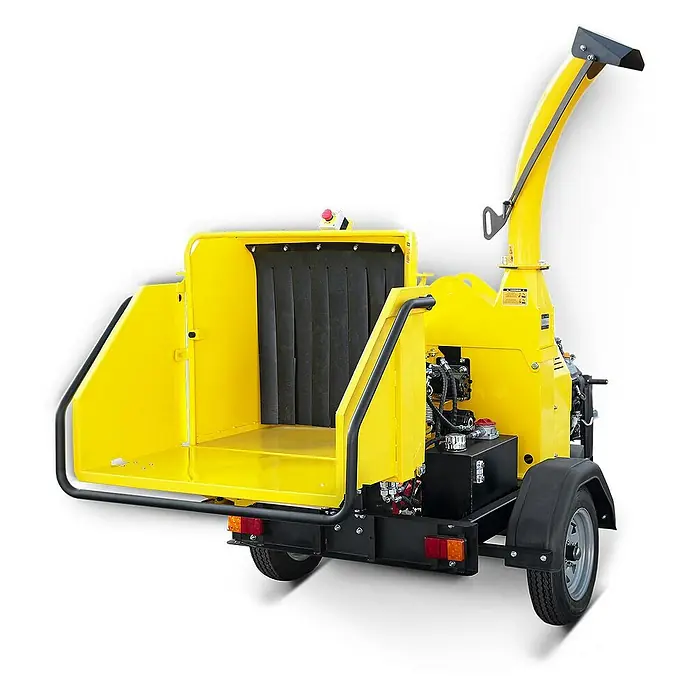 Bamato Benzin-Häcksler HACK-150PRO mit Einzugswalze - Max. Aststärke: 150 mm, 18 kW, Hubraum: 688 cm³