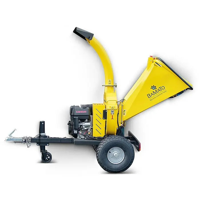 Bamato Benzin-Häcksler BAMATO Holzhäcksler HACK-150POWER mit E-Start - Max. Aststärke: 120 mm, 9 kW, Hubraum: 420 cm³
