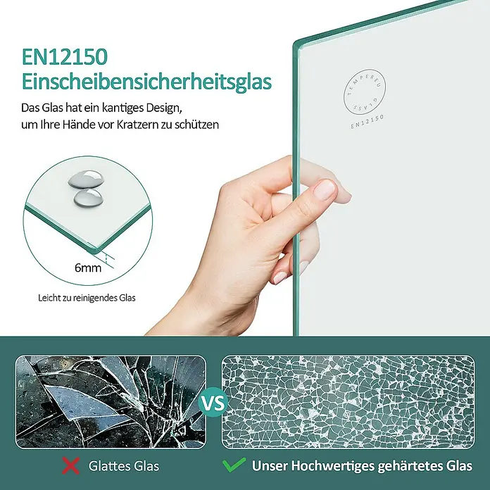Emke Badewannenaufsatz Folenco FTSS - 3 Stk., Schwarz