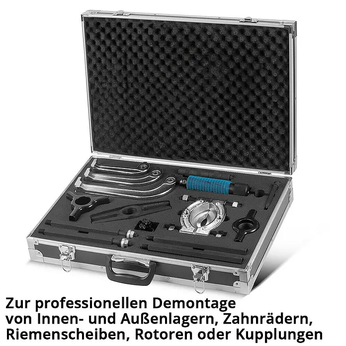 STAHLWERK Werkzeugkoffer Lagerabzieher 10 t Zugkraft - 