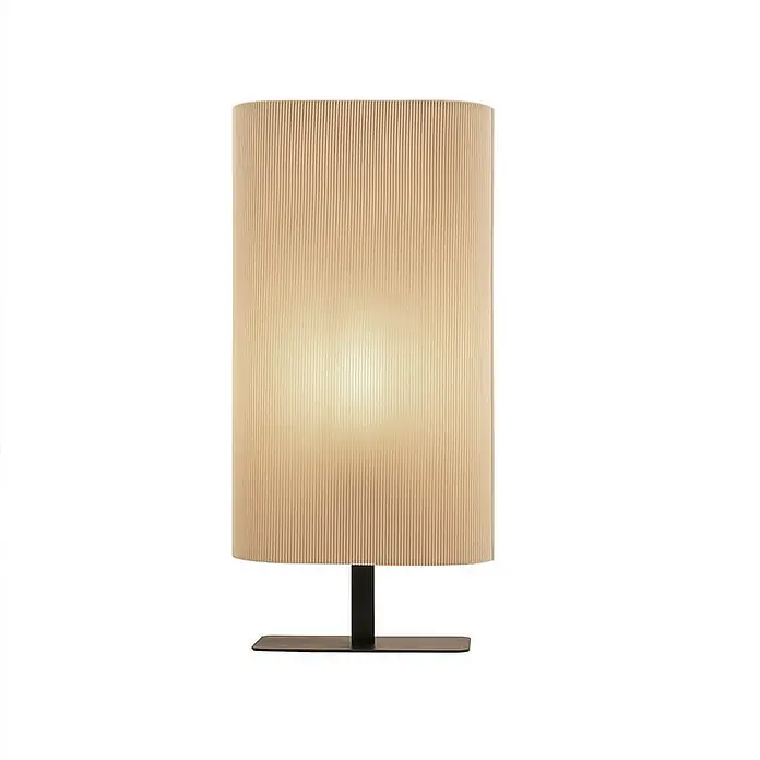 Home Deluxe Tischleuchte SUKO - 60 W, L x B x H: 15 x 30 x 60 cm, Schwarz, Beige, E27