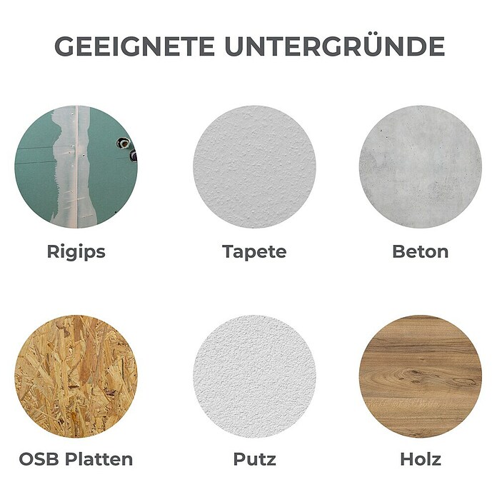 Revêt Wandpaneel SPC Wall (1 200 x 600 mm, Concrete Matt) | BAUHAUS