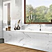 Revêt Wandpaneel SPC Wall (600 x 300 mm, Marmor Weiß, Hochglänzend) | BAUHAUS