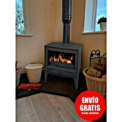 Invicta Estufa de leña Padua con ventiladores (10 kW, Volumen de calefacción: 300 m³, con ventiladores, Negro) | BAUHAUS
