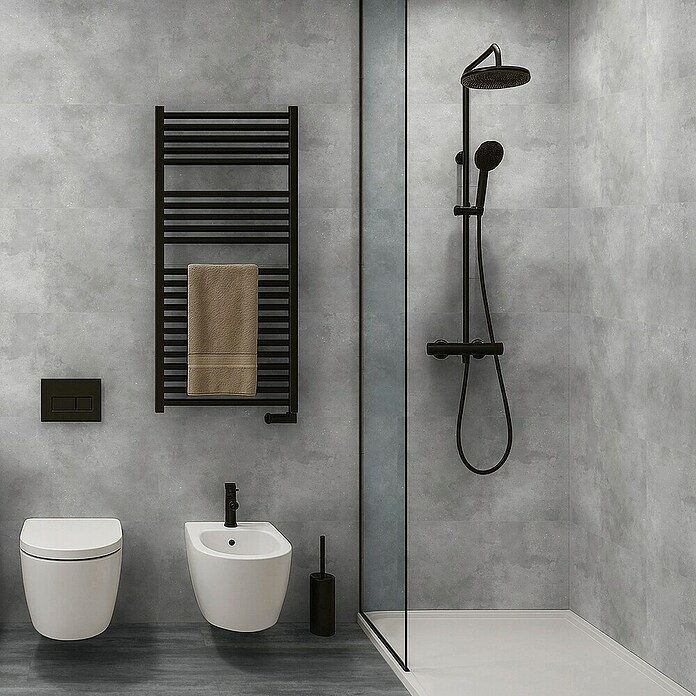 Revêt Wandpaneel SPC Wall (600 x 300 mm, Concrete Matt) | BAUHAUS