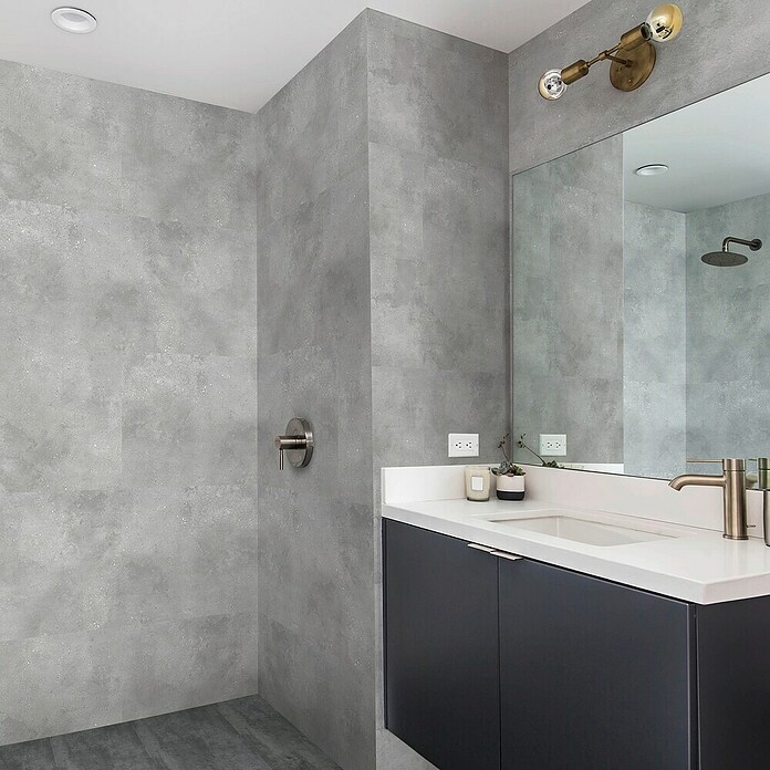Revêt Wandpaneel SPC Wall (600 x 300 mm, Concrete Matt) | BAUHAUS