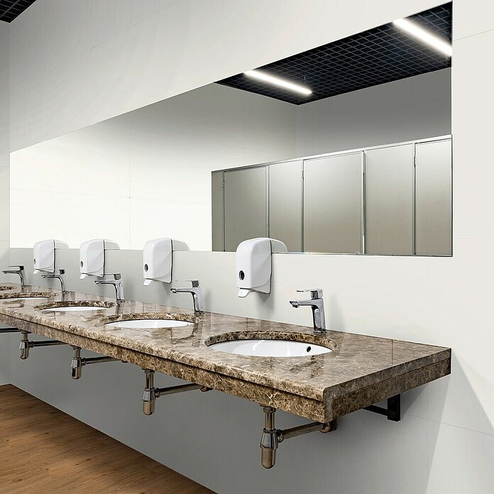 Revêt Wandpaneel SPC Wall (1 200 x 600 mm, White High Gloss, Hochglänzend) | BAUHAUS