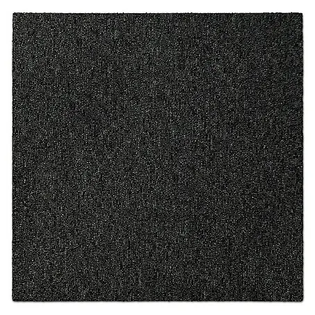 Floordirekt  Teppichfliese Lyonn - 50 x 50 cm - 0,25 m² - Dunkelgrau