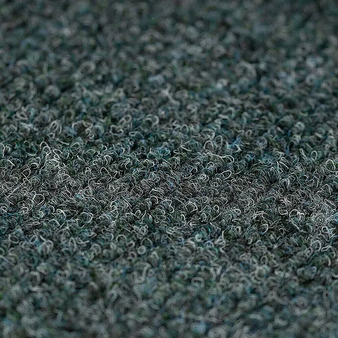 Floordirekt Teppichfliese Basel - 50 x 50 cm - 0,25 m² - Grün - Breite: 50 cm, Polypropylen, Grün