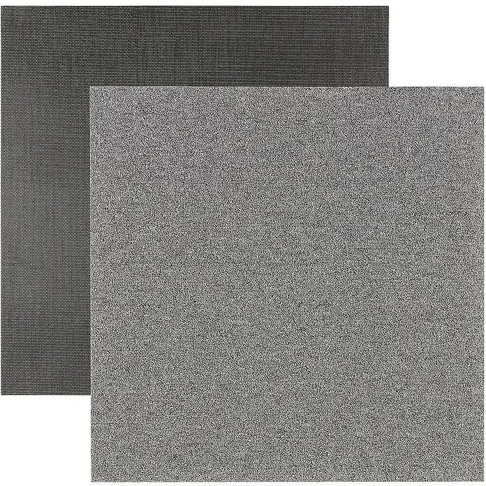 Floordirekt Teppichfliese Edinburgh - 50 x 50 cm - 0,25 m² - Hellgrau - Nylon, Hellgrau