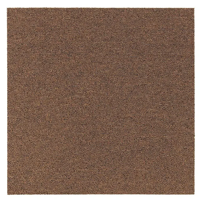 Floordirekt Teppichfliese Moscow 50 x 50 cm Beige - Schlinge, Beige
