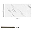 Revêt Wandpaneel SPC Wall (1 200 x 600 mm, Marmor Weiß, Hochglänzend) | BAUHAUS