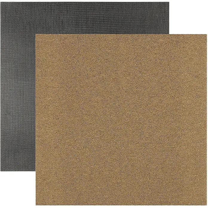 Floordirekt Teppichfliese Edinburgh - 50 x 50 cm - 0,25 m² - Beige - Breite: 50 cm, Nylon, Beige