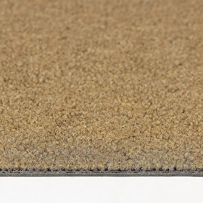 Floordirekt Teppichfliese Edinburgh - 50 x 50 cm - 0,25 m² - Beige - Breite: 50 cm, Nylon, Beige