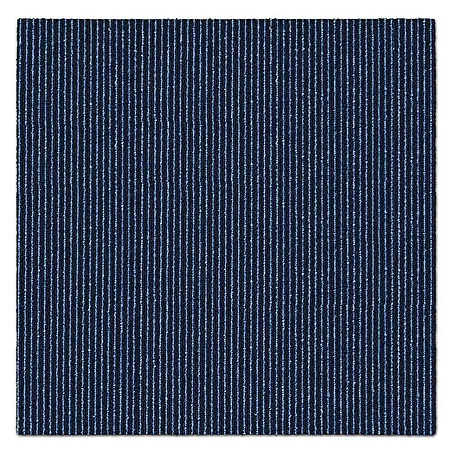 Floordirekt  Teppichfliese Bohemia - 50 x 50 cm - 0,25 m² - Dunkelblau