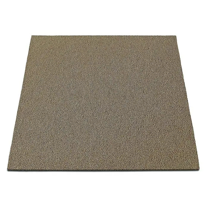 Floordirekt Teppichfliese Lyonn - 50 x 50 cm - 0,25 m² - Beige - Nylon, Beige