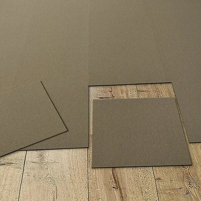 Floordirekt Teppichfliese Lyonn - 50 x 50 cm - 0,25 m² - Beige - Nylon, Beige