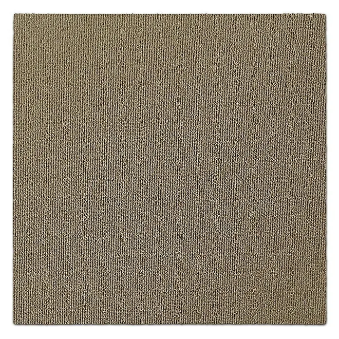 Floordirekt Teppichfliese Lyonn - 50 x 50 cm - 0,25 m² - Beige - Nylon, Beige
